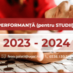Burse de performanta (pentru studii) Masterat, 2023 – 2024, semestrul II